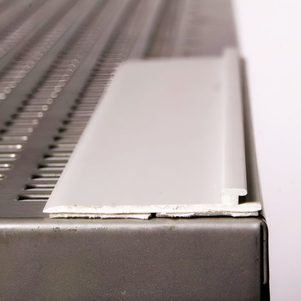 PROFIL ADEZIV 125 CM ALB CU SINA PT. SEPARATOR DE RAFTURI