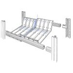 POLITA ADANCA - CUVA METALICA PT. RAFT UNIRACK & SUPER123 DEPOZITARE USOARA - imagine 3