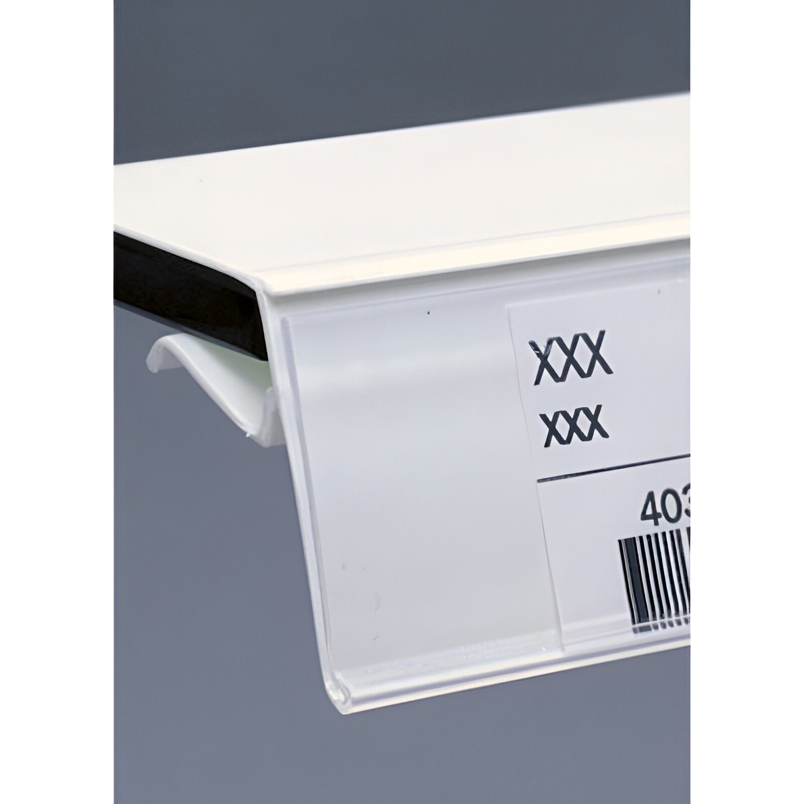 173001.0110 PROFIL BANDA SUPORT DE PRET PT. RAFT STICLA GROSIME 7-10 MM L1000 TRANSPARENT - imagine 1