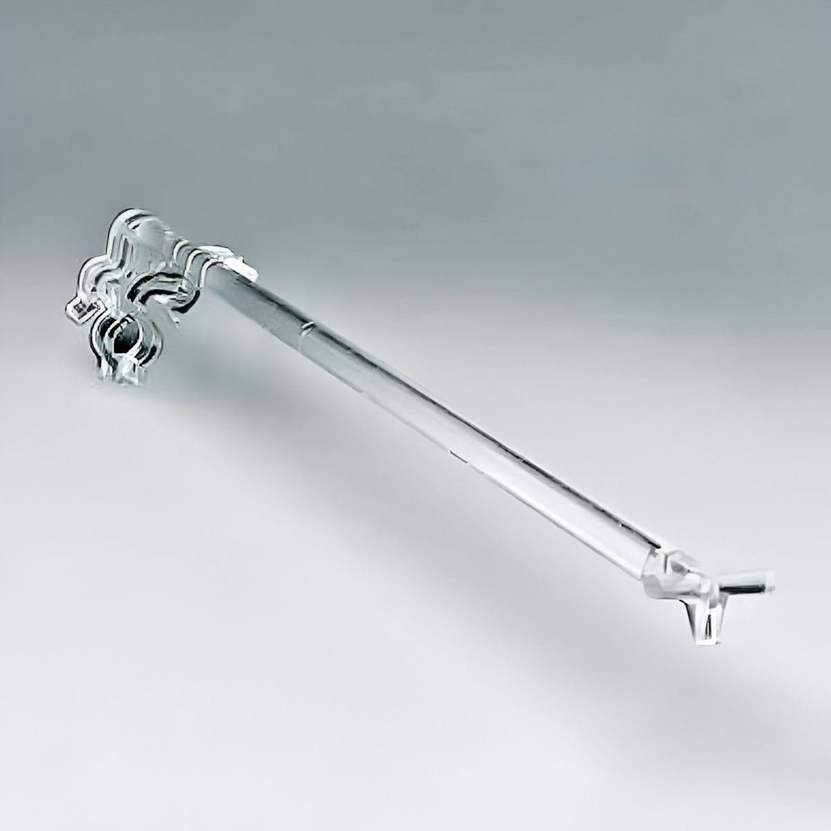 BRAT PLASTIC PT. ETICHETA PRET, FIXARE CU SURUB PE CARLIG DE PANOU PERFORAT - imagine 1