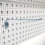 CARLIG F4.8 MM L 30 CM, CU PRINDERE CLIP PT. PANOU SPATE PERFORAT