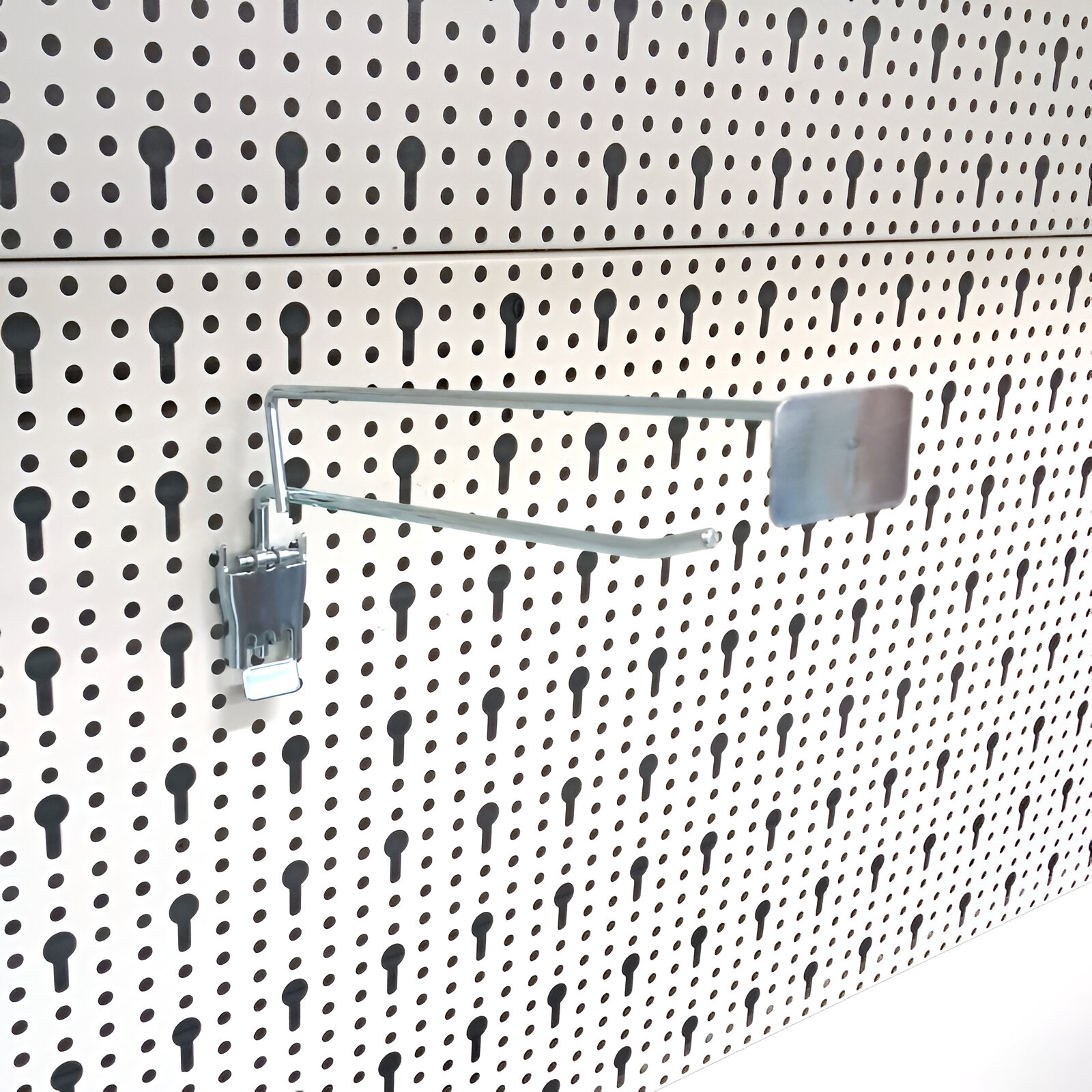 173201.0305 CARLIG SIMPLU F4.8 MM CU PRINDERE CLIP SI SUPORT PRET PT. PANOU SPATE PERFORAT - imagine 1