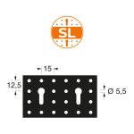 CARLIG PENTRU GREUTATE MARE PENTRU PANOU SPATE PERFORAT - imagine 2