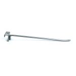 BRAT / CUI / CROCODIL METALIC L40 F10 CU PRINDERE PE BARA OVALA 50X20 GRI - imagine 2