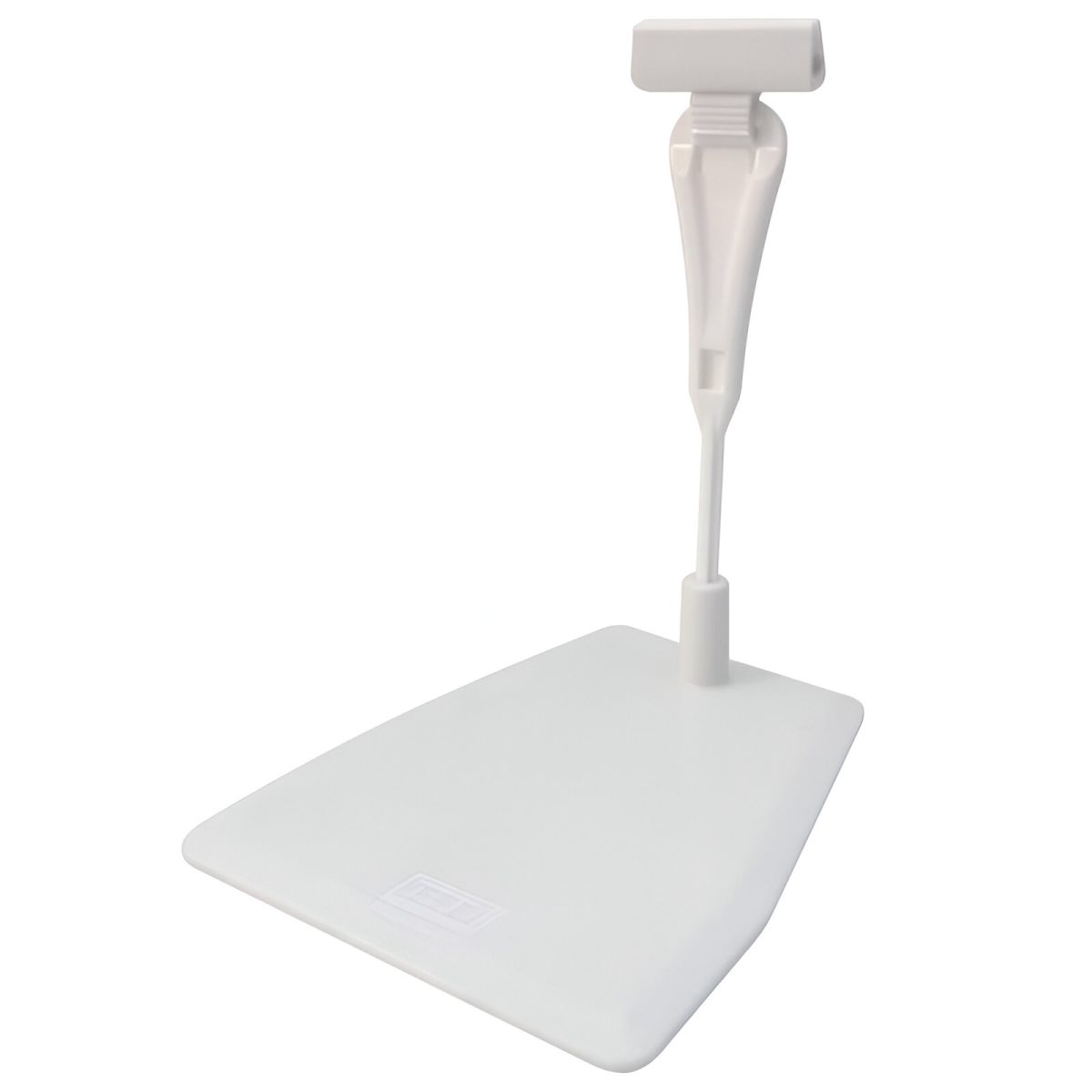 BAZA PLASTIC DELI, ALB 10X8 CM, PENTRU VITRINA DELICATESE - imagine 2
