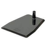 BAZA PLASTIC DELI, NEGRU 10X8 CM, PENTRU VITRINA DELICATESE