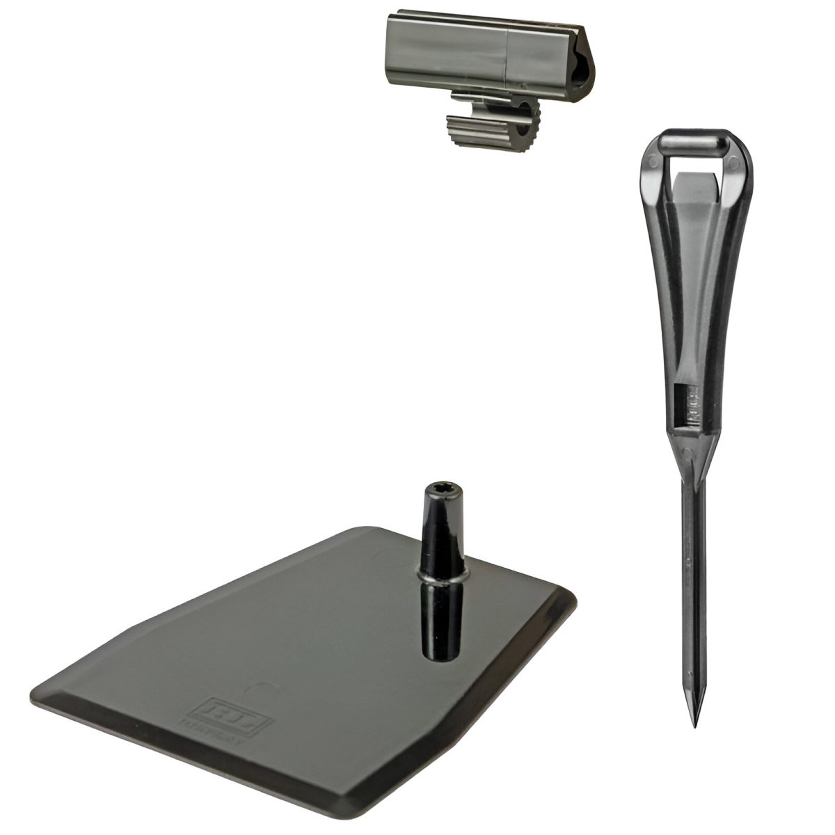 BAZA PLASTIC DELI, NEGRU 10X8 CM, PENTRU VITRINA DELICATESE - imagine 3