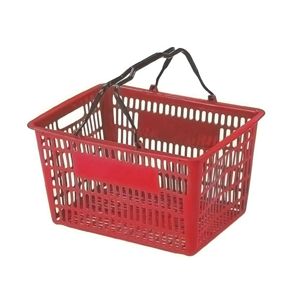 COS CUMPARATURI CU MANER 22 LITRI ROSU