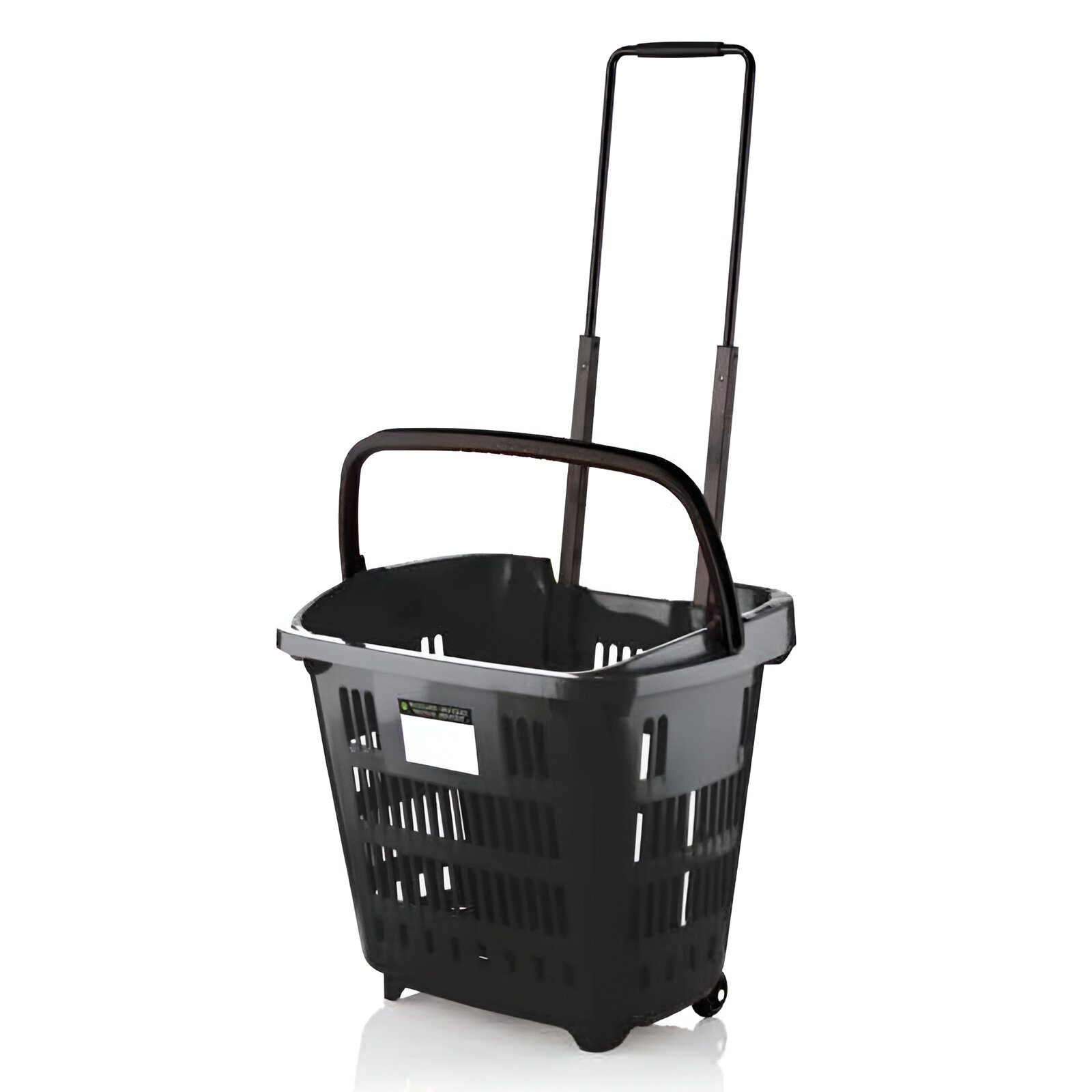 173601.0269 COS CUMPARATURI ROLLER CU 2 ROTI 34 LITRI NEGRU - imagine 1