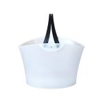 COS CUMPARATURI CU 2 MANERE 15 LITRI TRANSPARENT - imagine 3