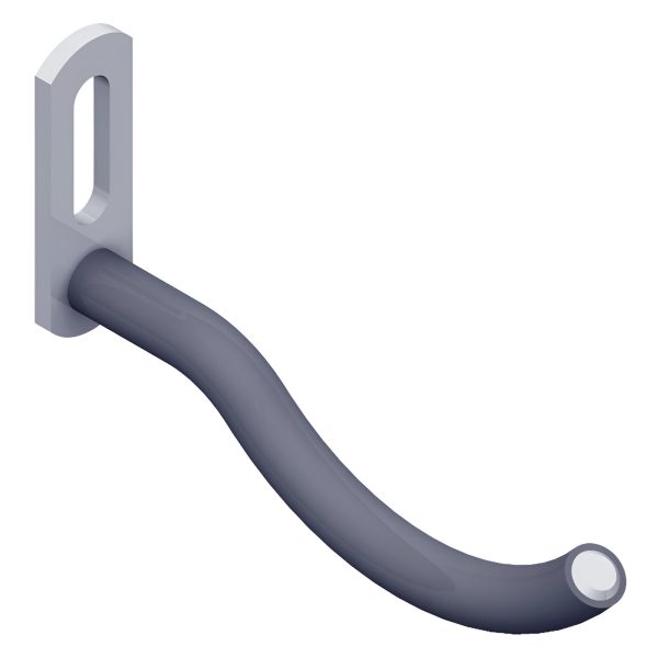 SUPORT METAL PT. AGATARE BORMASINA 63X75 MM GALVAN, MONTARE PE PLACA MULTIGAURA