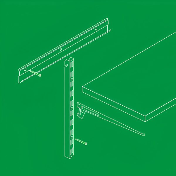 VERGEA VERTICALA PT SINA ORIZONTALA L2000 MM GRI ELEMENT SYSTEM
