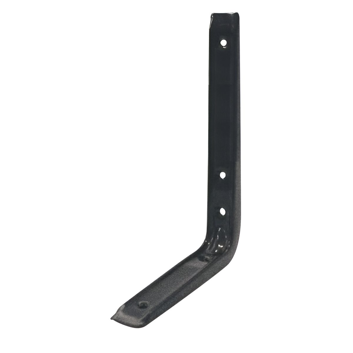 CONSOLA METALICA - SUPORT SIMPLU PT. POLITE DE LEMN "ALIDO" NEGRU - imagine 1