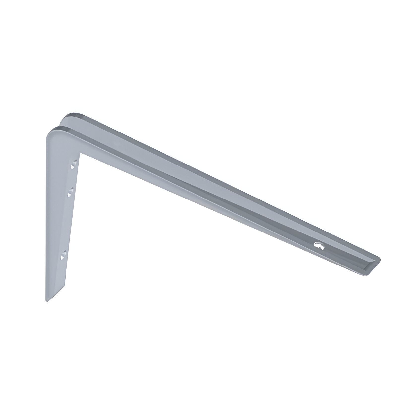 175601.0077 CONSOLA METALICA - SUPORT SIMPLU PT. POLITE DE LEMN "ALIDO" GRI - imagine 1