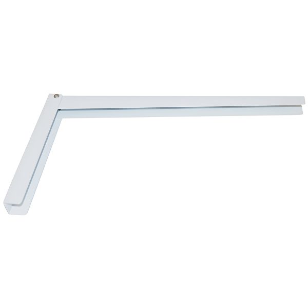 SUPORT PLIANT KLAPP PENTRU PERETE L380 MM ALB ELEMENT SYSTEM