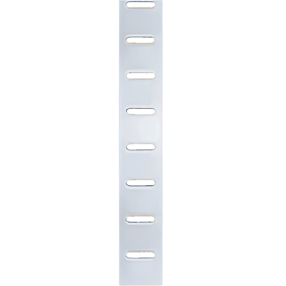 COLOANA METALICA SLATWALL PLINA 100X2400 MM CROM - imagine 1