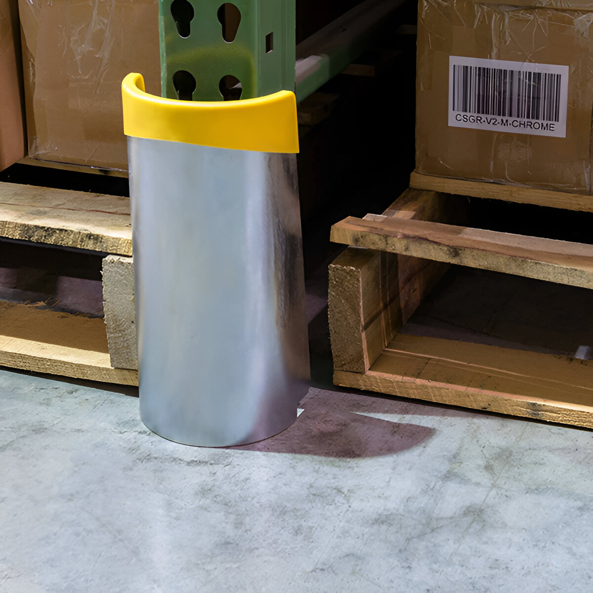 180402.0054 CAPAC GALBEN PENTRU PROTECTIE COLOANA ZINC - imagine 1