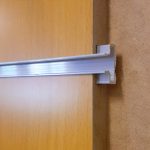 PANOU SLAT - SLATWALL FAG L122XH244 CM PAS 15 CM CU 15 PROFILE DE ALUMINIU - imagine 4