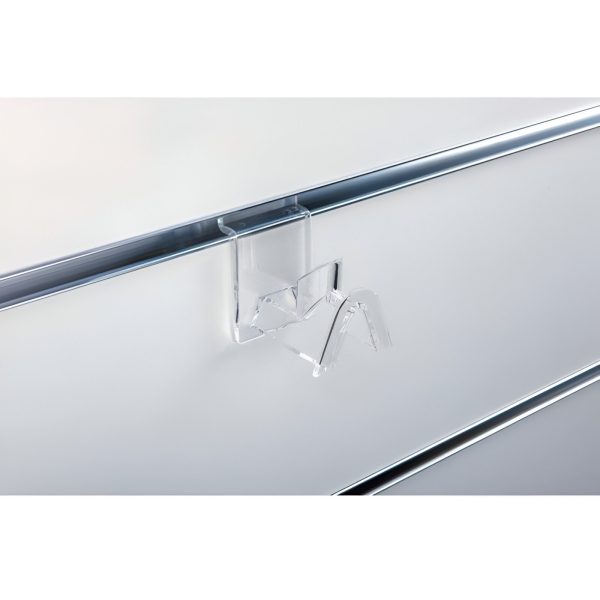 SUPORT OCHELARI PENTRU PANOU SLAT,PLEXIGLAS TRANSPARENT 6X6X3.5 CM