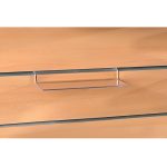 RAFT PT. PANOU SLAT, PLEXIGLAS TRANSPARENT 25X10 CM