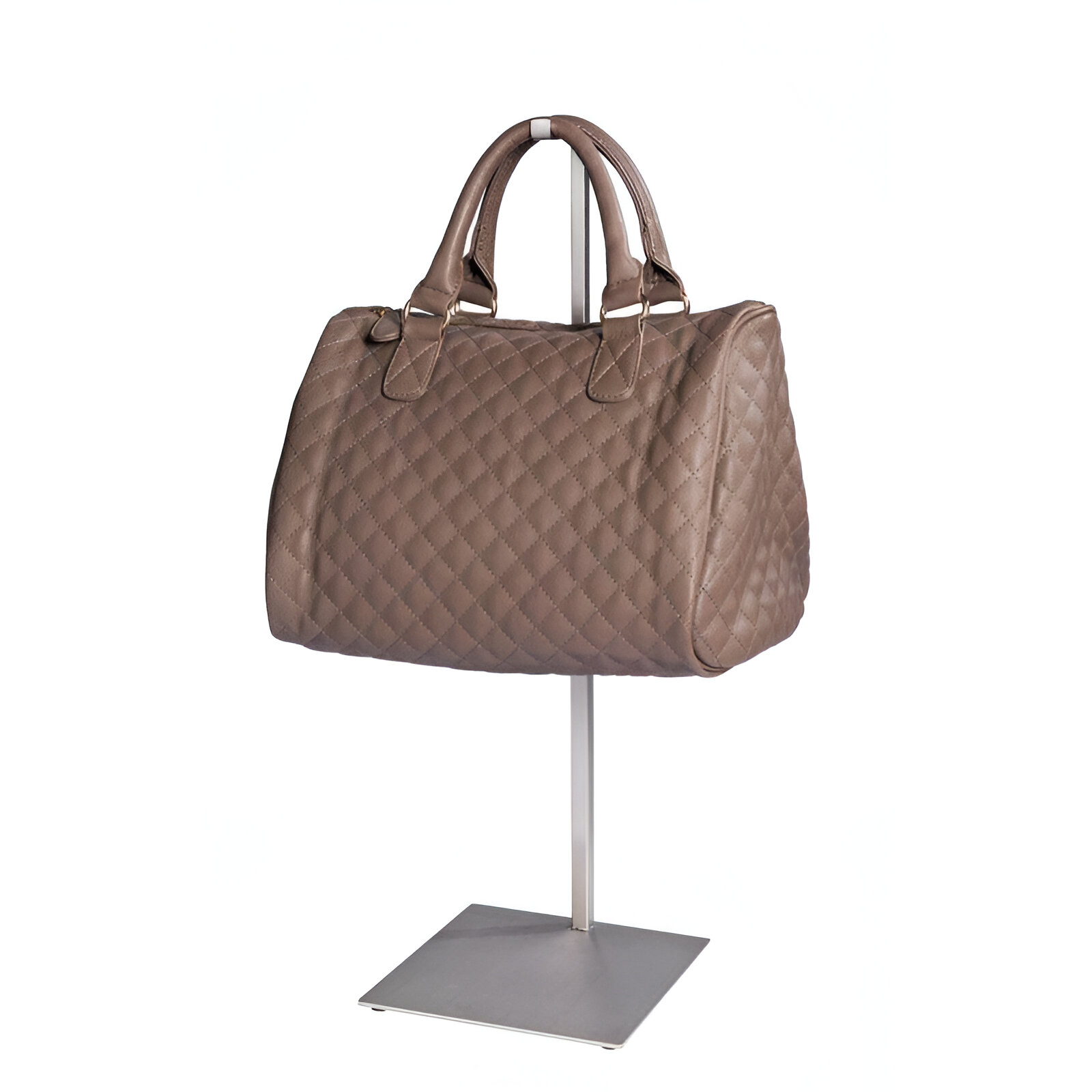 180714.0035 SUPORT / STAND PT. GENTI CROMAT 18X18X71 CM, PT. EXPUNERE IN VITRINA / TEJGHEA - imagine 1