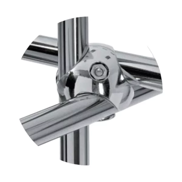 CONECTOR PT 3 TEVI CROM SISTEM MODULAR DE RAFTURI TIP JOLLY