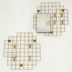PANOU PLASA PENTRU PERETE PT. AGATARE MARFURI 90 X 90 CM F6 MM BRONZ MAGOT - imagine 2