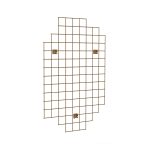 PANOU PLASA PENTRU PERETE PT. AGATARE MARFURI 140 X 90 CM F6 MM BRONZ MAGOT