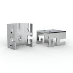 SET DE FIXARE PANOU PLASA LA PERETE / TAVAN BRONZ MAGOT