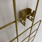 SET DE FIXARE PANOU PLASA LA PERETE / TAVAN BRONZ MAGOT - imagine 2