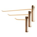 CARLIG PT.PANOU PLASA L200 MM BRONZ MAGOT - imagine 6