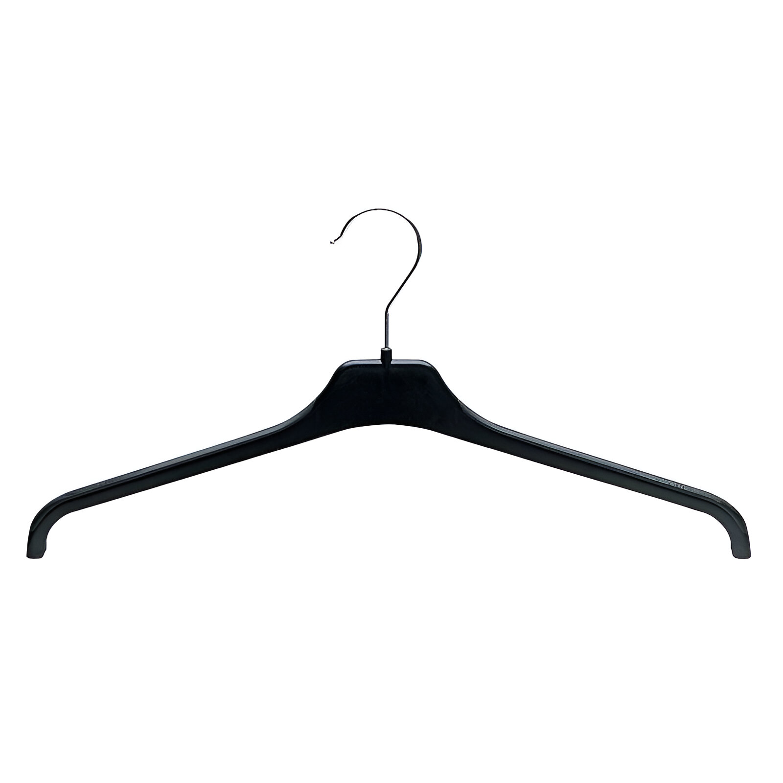 180725.0019 UMERAS PLASTIC CU SUPRAFATA ANTI-ALUNECARE NEGRU SET 100 BUC - imagine 1