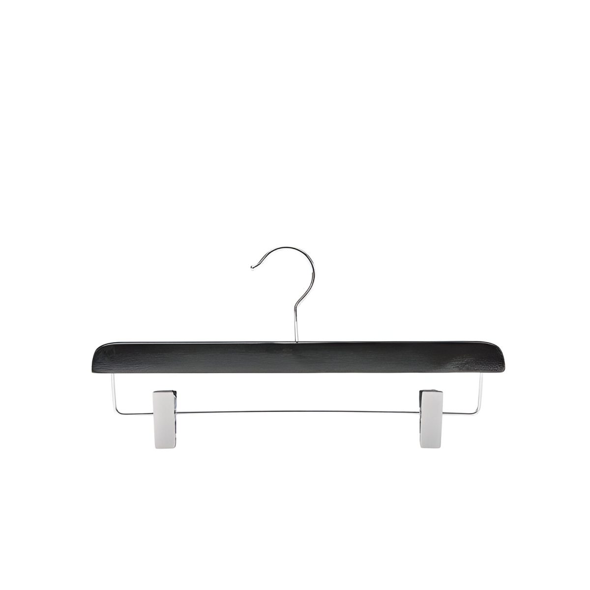 UMERAS LEMN NEGRU 35 CM CU BARA SI CARLIGE SET 6 BUC - imagine 1