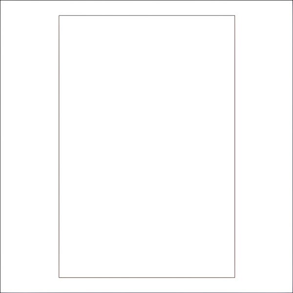 PLACA PP 120X80 CM ALB PENTRU AFISE / SEMNALIZARE OUTDOOR