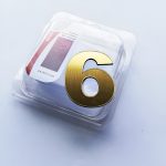 NUMAR AUTOCOLANT "6" PENTRU USA / SUPRAFETE NETEDE