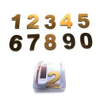 NUMAR AUTOCOLANT "8" PENTRU USA / SUPRAFETE NETEDE - imagine 2