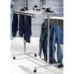 SUPORT UMERASE DUBLU CU POLITA 120X70X130 CM - imagine 2