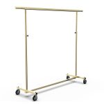 SUPORT UMERASE PLIANT SOLID L150 CM, INALTIME REGLABILA  118 - 190 CM, AURIU