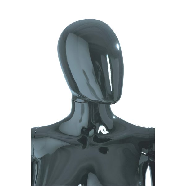 CAP MANECHIN FEMEIE, ABSTRACT GRI LUCIOS, PLASTIC