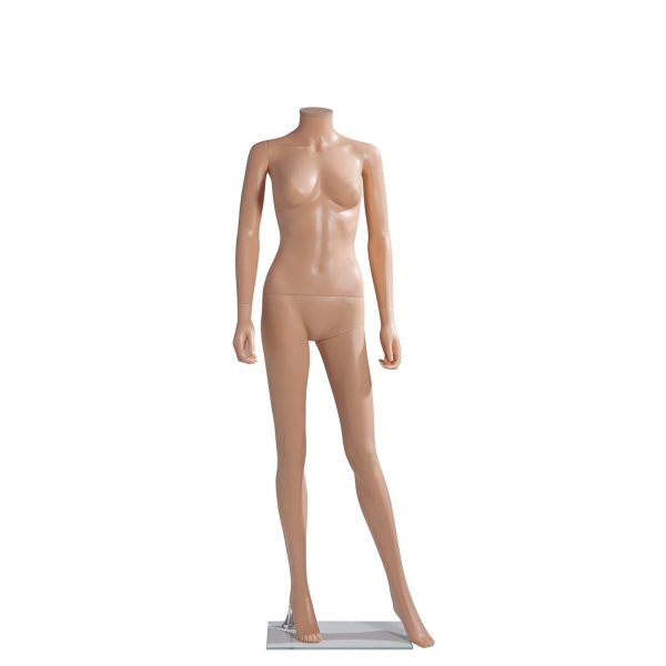 MANECHIN FEMEIE H177 CM, BEJ NATURAL, PLASTIC, CU CAP DEMONTABIL