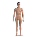 MANECHIN BARBAT H184 CM , BEJ, PLASTIC, CU CAP DEMONTABIL - imagine 2