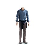 MANECHIN BARBAT H184 CM , BEJ, PLASTIC, CU CAP DEMONTABIL - imagine 4