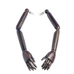 SET BRATE PT.MANECHIN BARBAT LEMN VINTAGE