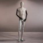 SET BRATE PT.MANECHIN BARBAT LEMN VINTAGE - imagine 2