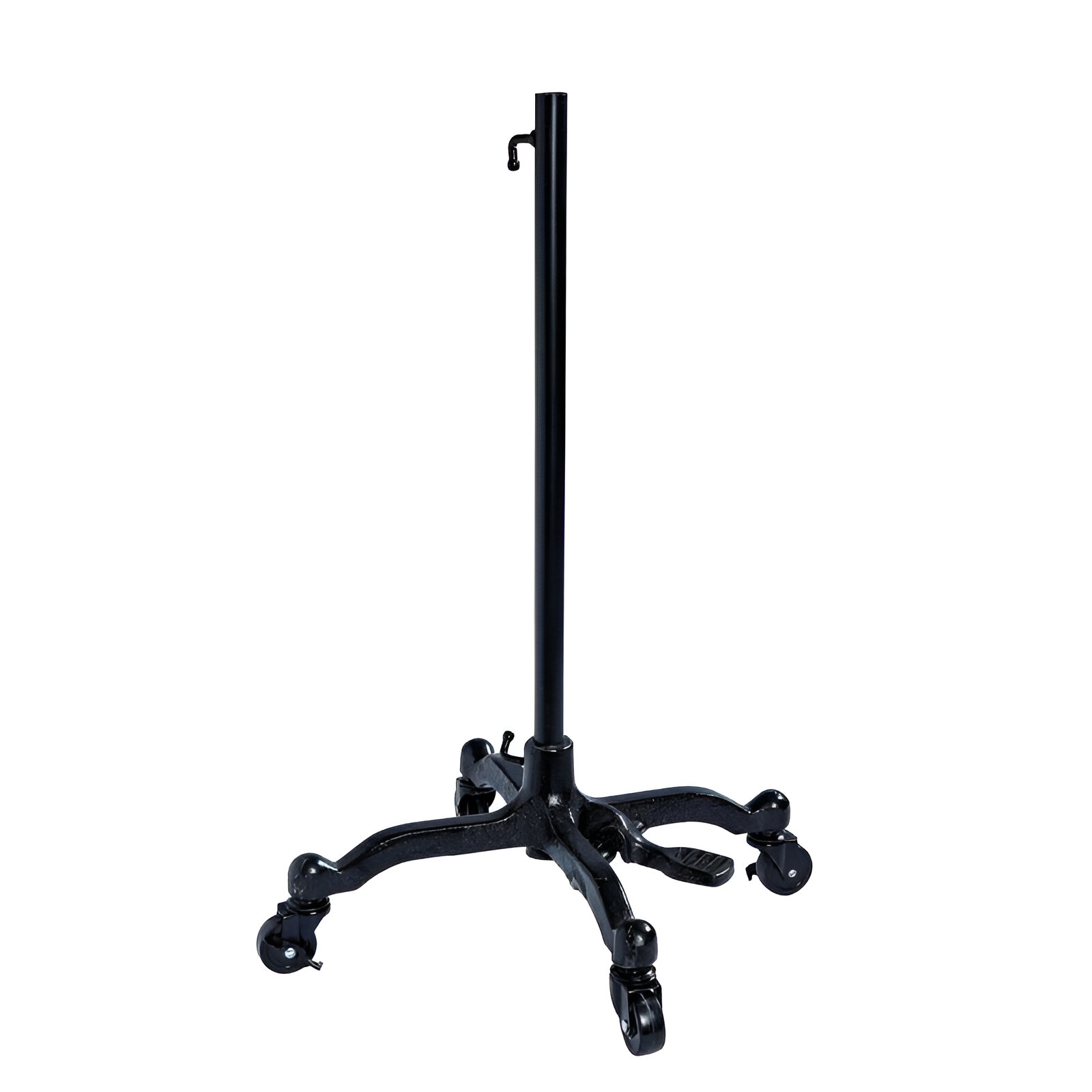 181001.0118 BAZA METALICA PENTRU MANECHIN VINTAGE CU 4 ROTI - imagine 1