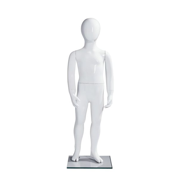 MANECHIN COPIL 2 ANI H96 CM, ALB LUCIOS, PLASTIC