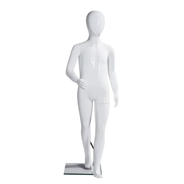 MANECHIN COPIL 6 ANI H125 CM, ALB LUCIOS, PLASTIC