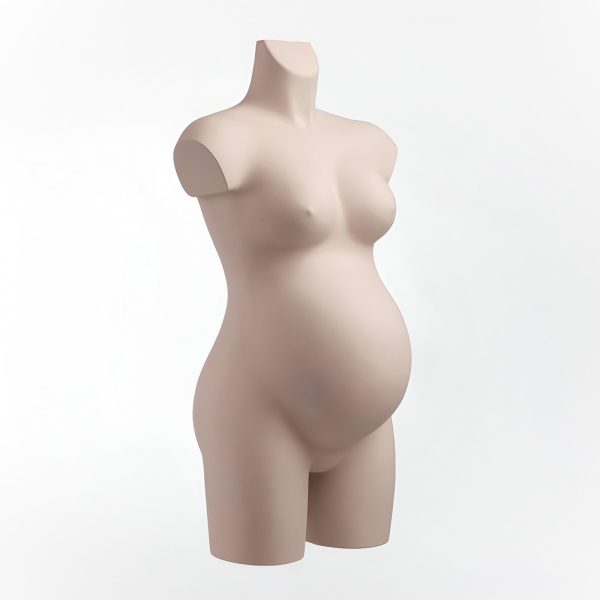 TRUNCHI PREZENTARE HAINE FEMEIE INSARCINATA, FARA BRATE, BEJ