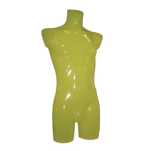 TRUNCHI PREZENTARE HAINE BARBAT, FARA BRATE, VERDE LUCIOS 91.5 CM