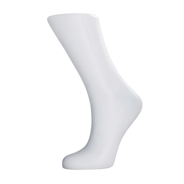 MANECHIN DISPLAY - PICIOR 5X16.5X30 CM POLIPROPILENA FEMEIE ALB